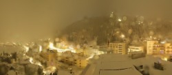 Archived image Webcam St. Moritz village II View from Hotel Schweizerhof towards St. Moritz Bad 01:00