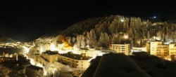 Archiv Foto Webcam St. Moritz Dorf II Ausblick Hotel Schweizerhof Richtung St. Moritz Bad 23:00