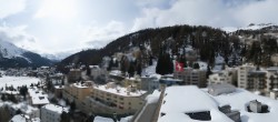 Archiv Foto Webcam St. Moritz Dorf II Ausblick Hotel Schweizerhof Richtung St. Moritz Bad 13:00