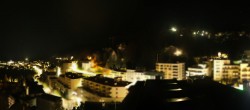 Archived image Webcam St. Moritz village II View from Hotel Schweizerhof towards St. Moritz Bad 23:00
