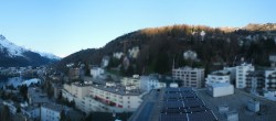 Archiv Foto Webcam St. Moritz Dorf II Ausblick Hotel Schweizerhof Richtung St. Moritz Bad 06:00