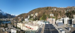 Archiv Foto Webcam St. Moritz Dorf II Ausblick Hotel Schweizerhof Richtung St. Moritz Bad 07:00