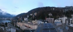 Archiv Foto Webcam St. Moritz Dorf II Ausblick Hotel Schweizerhof Richtung St. Moritz Bad 05:00