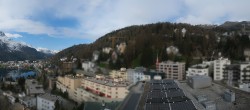 Archiv Foto Webcam St. Moritz Dorf II Ausblick Hotel Schweizerhof Richtung St. Moritz Bad 07:00