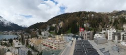 Archiv Foto Webcam St. Moritz Dorf II Ausblick Hotel Schweizerhof Richtung St. Moritz Bad 11:00