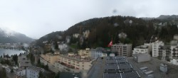 Archiv Foto Webcam St. Moritz Dorf II Ausblick Hotel Schweizerhof Richtung St. Moritz Bad 15:00