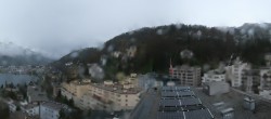 Archiv Foto Webcam St. Moritz Dorf II Ausblick Hotel Schweizerhof Richtung St. Moritz Bad 17:00