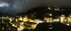 Archiv Foto Webcam St. Moritz Dorf II Ausblick Hotel Schweizerhof Richtung St. Moritz Bad 23:00