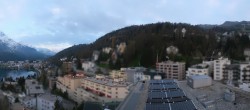 Archiv Foto Webcam St. Moritz Dorf II Ausblick Hotel Schweizerhof Richtung St. Moritz Bad 05:00