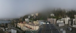 Archiv Foto Webcam St. Moritz Dorf II Ausblick Hotel Schweizerhof Richtung St. Moritz Bad 07:00