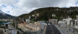 Archiv Foto Webcam St. Moritz Dorf II Ausblick Hotel Schweizerhof Richtung St. Moritz Bad 09:00