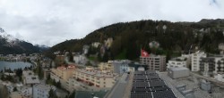 Archiv Foto Webcam St. Moritz Dorf II Ausblick Hotel Schweizerhof Richtung St. Moritz Bad 11:00