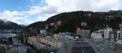 Archiv Foto Webcam St. Moritz Dorf II Ausblick Hotel Schweizerhof Richtung St. Moritz Bad 17:00