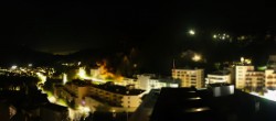 Archived image Webcam St. Moritz village II View from Hotel Schweizerhof towards St. Moritz Bad 01:00