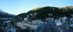 Archiv Foto Webcam St. Moritz Dorf II Ausblick Hotel Schweizerhof Richtung St. Moritz Bad 05:00