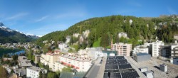 Archiv Foto Webcam St. Moritz Dorf II Ausblick Hotel Schweizerhof Richtung St. Moritz Bad 07:00