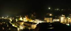 Archived image Webcam St. Moritz village II View from Hotel Schweizerhof towards St. Moritz Bad 23:00