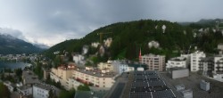 Archiv Foto Webcam St. Moritz Dorf II Ausblick Hotel Schweizerhof Richtung St. Moritz Bad 07:00