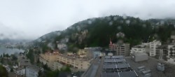 Archiv Foto Webcam St. Moritz Dorf II Ausblick Hotel Schweizerhof Richtung St. Moritz Bad 09:00