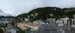 Archiv Foto Webcam St. Moritz Dorf II Ausblick Hotel Schweizerhof Richtung St. Moritz Bad 14:00