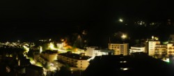 Archived image Webcam St. Moritz village II View from Hotel Schweizerhof towards St. Moritz Bad 23:00