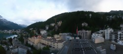 Archived image Webcam St. Moritz village II View from Hotel Schweizerhof towards St. Moritz Bad 05:00