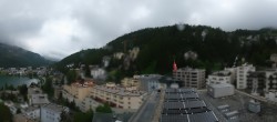 Archiv Foto Webcam St. Moritz Dorf II Ausblick Hotel Schweizerhof Richtung St. Moritz Bad 15:00