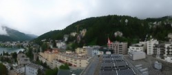 Archiv Foto Webcam St. Moritz Dorf II Ausblick Hotel Schweizerhof Richtung St. Moritz Bad 07:00