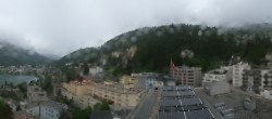 Archiv Foto Webcam St. Moritz Dorf II Ausblick Hotel Schweizerhof Richtung St. Moritz Bad 09:00