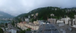 Archived image Webcam St. Moritz village II View from Hotel Schweizerhof towards St. Moritz Bad 06:00