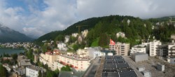 Archived image Webcam St. Moritz village II View from Hotel Schweizerhof towards St. Moritz Bad 07:00