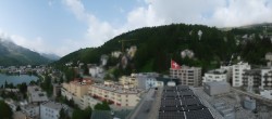 Archiv Foto Webcam St. Moritz Dorf II Ausblick Hotel Schweizerhof Richtung St. Moritz Bad 09:00
