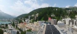 Archiv Foto Webcam St. Moritz Dorf II Ausblick Hotel Schweizerhof Richtung St. Moritz Bad 11:00