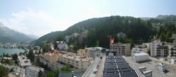 Archiv Foto Webcam St. Moritz Dorf II Ausblick Hotel Schweizerhof Richtung St. Moritz Bad 15:00