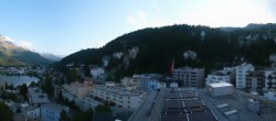 Archiv Foto Webcam St. Moritz Dorf II Ausblick Hotel Schweizerhof Richtung St. Moritz Bad 19:00