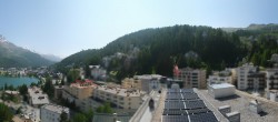Archiv Foto Webcam St. Moritz Dorf II Ausblick Hotel Schweizerhof Richtung St. Moritz Bad 15:00