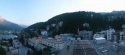 Archiv Foto Webcam St. Moritz Dorf II Ausblick Hotel Schweizerhof Richtung St. Moritz Bad 19:00