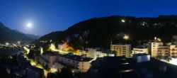 Archiv Foto Webcam St. Moritz Dorf II Ausblick Hotel Schweizerhof Richtung St. Moritz Bad 03:00