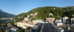 Archiv Foto Webcam St. Moritz Dorf II Ausblick Hotel Schweizerhof Richtung St. Moritz Bad 06:00