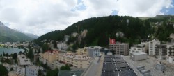 Archiv Foto Webcam St. Moritz Dorf II Ausblick Hotel Schweizerhof Richtung St. Moritz Bad 13:00
