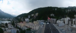 Archiv Foto Webcam St. Moritz Dorf II Ausblick Hotel Schweizerhof Richtung St. Moritz Bad 17:00