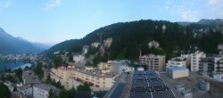 Archiv Foto Webcam St. Moritz Dorf II Ausblick Hotel Schweizerhof Richtung St. Moritz Bad 05:00