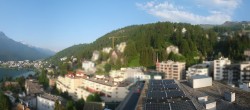 Archiv Foto Webcam St. Moritz Dorf II Ausblick Hotel Schweizerhof Richtung St. Moritz Bad 06:00