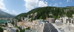 Archiv Foto Webcam St. Moritz Dorf II Ausblick Hotel Schweizerhof Richtung St. Moritz Bad 11:00