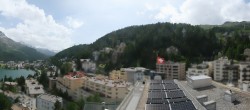 Archiv Foto Webcam St. Moritz Dorf II Ausblick Hotel Schweizerhof Richtung St. Moritz Bad 15:00
