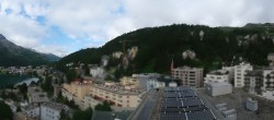 Archiv Foto Webcam St. Moritz Dorf II Ausblick Hotel Schweizerhof Richtung St. Moritz Bad 07:00