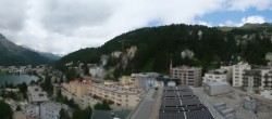 Archiv Foto Webcam St. Moritz Dorf II Ausblick Hotel Schweizerhof Richtung St. Moritz Bad 11:00