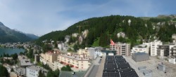 Archiv Foto Webcam St. Moritz Dorf II Ausblick Hotel Schweizerhof Richtung St. Moritz Bad 04:00