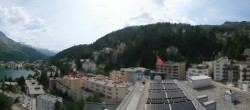 Archiv Foto Webcam St. Moritz Dorf II Ausblick Hotel Schweizerhof Richtung St. Moritz Bad 10:00