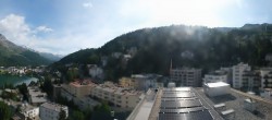 Archiv Foto Webcam St. Moritz Dorf II Ausblick Hotel Schweizerhof Richtung St. Moritz Bad 12:00